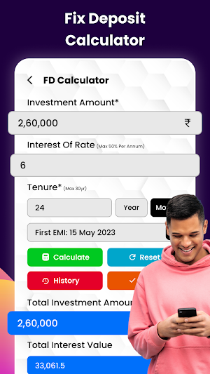 Loan EMI Calculator 2023 Screenshot 3