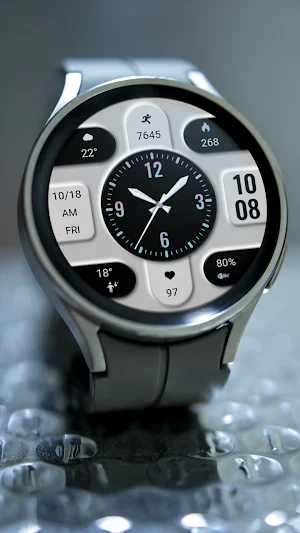 ZKin Watch Mimicry Clock Screenshot 3