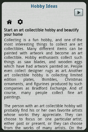 Hobby Ideas Screenshot 2