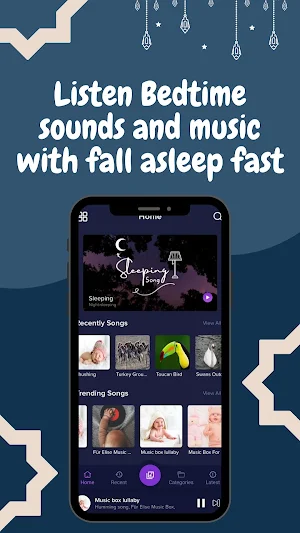Sounds Mp3 relaxing music Screenshot 1