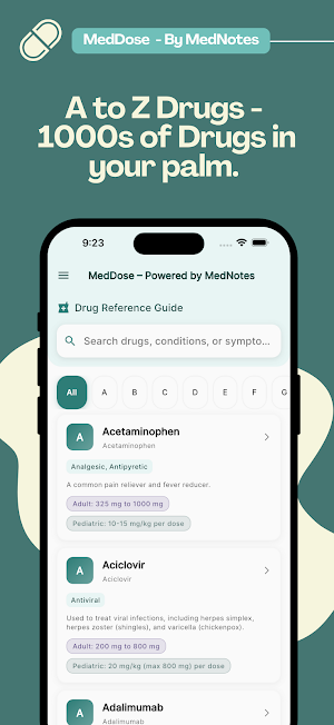 MedDose - by MedNotes Screenshot 0