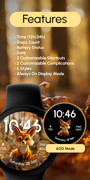 ReS52 - Cute Autumn Animals Screenshot 3