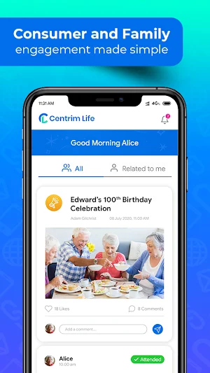Centrim Life Family App Screenshot 0