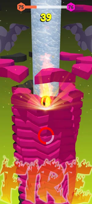 Fire Ball Tower 3D Screenshot 1