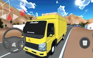 Truck Oleng Canter Simulator (Indonesia) Screenshot 2