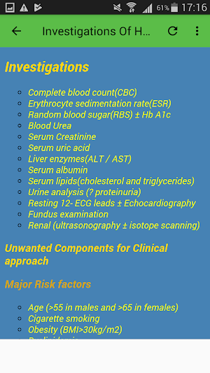 Systemic Hypertension Screenshot 1
