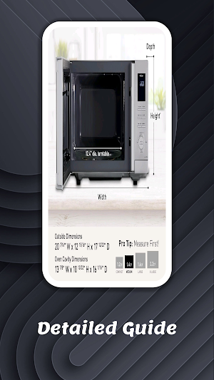 Panasonic Microwave Oven Guide Screenshot 1
