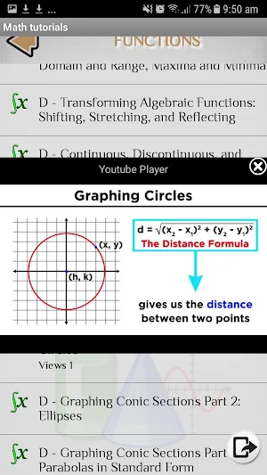 Math Tutorials Screenshot 3