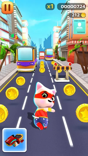 My Kitty Runner - Pet Games Screenshot 2