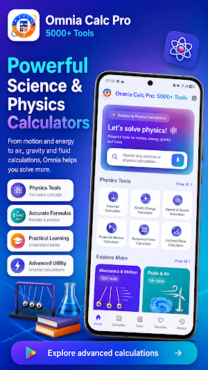 Omnia calc pro: 5000+tools Screenshot 3