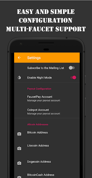 Bitcoin Smart Faucet Rotator Screenshot 1