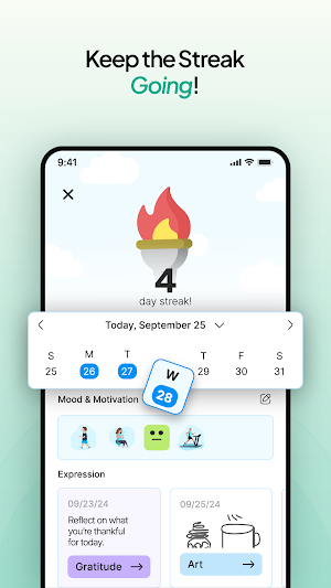 Digital Mood Log :SimpliHuman Screenshot 3