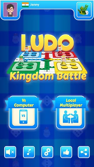 Ludo Battle Kingdom: Snakes & Ladders Board Game Screenshot 2