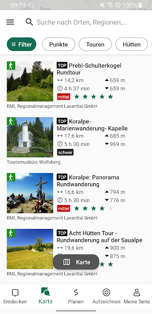 Wanderstadt Wolfsberg Screenshot 1