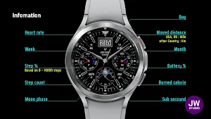 JW051 jwstudio watchface Screenshot 1