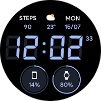 JHW Digital Bits 4: Watch face