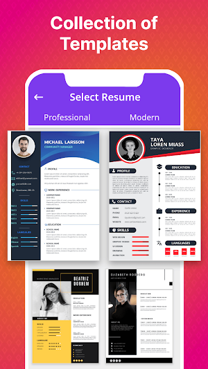 Resume Maker Professional PDF Screenshot 2