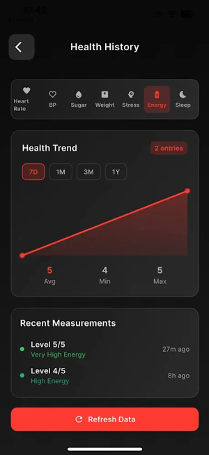 HeartCore - Heart Rate Monitor Screenshot 3