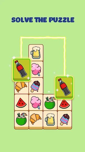 Tile Match Puzzle - Free Animal Connect Game Screenshot 1