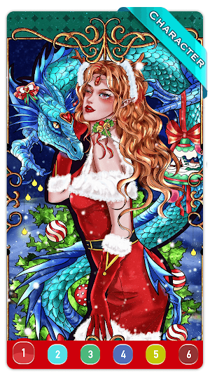 Christmas Color: Coloring Game Screenshot 1