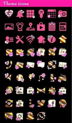 Wallpaper Glamorous Glitter Screenshot 3
