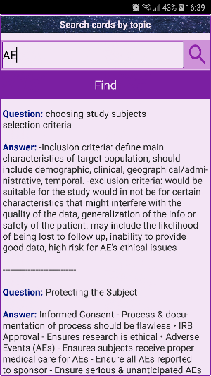 Clinical research Exam prep: c Screenshot 3