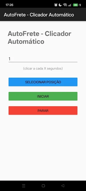 AutoFrete - Clicador Screenshot 0