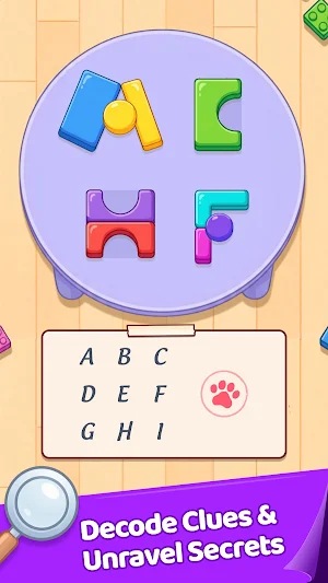 Meowcode: Letter Puzzle Game Screenshot 2