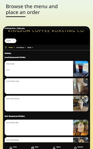 KINGDOM Coffee Roasting  Co Screenshot 1