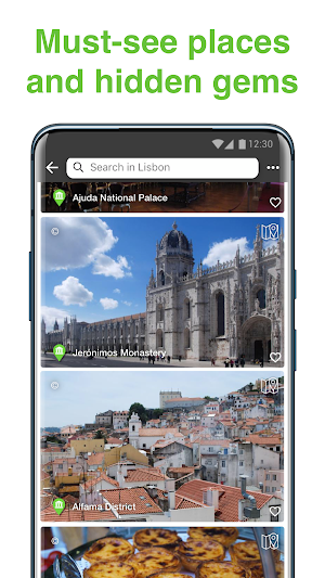 Lisbon SmartGuide - Audio Guide & Offline Maps Screenshot 2