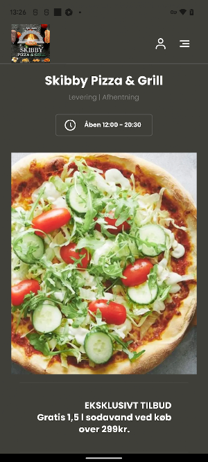 Skibby Pizza & Grill Screenshot 0