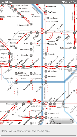 Warsaw Metro Map Offline Screenshot 2