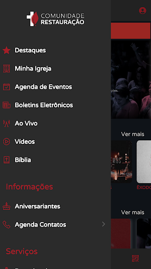 Comunidade Restauração Screenshot 2