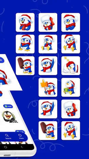 Penguin Stickers Screenshot 2