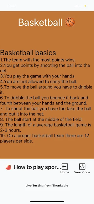 How to play sports Screenshot 1