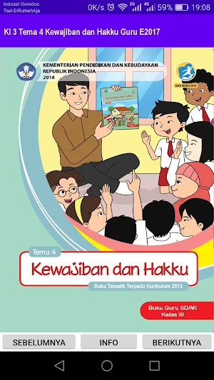 Kl 3 Tema 4 Kewajiban dan Hakku Guru E2017 Screenshot 0