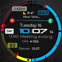 Digital Watch Face CUE109