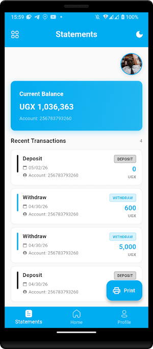 Besania SACCO Screenshot 1