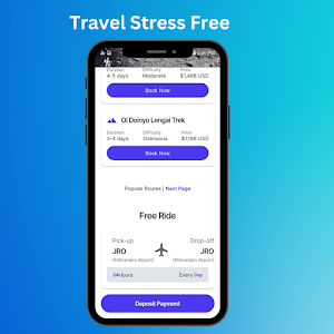 Kilimanjaro Booking App Screenshot 1