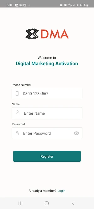 Digital Marketing Activation Screenshot 0