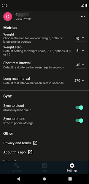 Everyday workout resolution Screenshot 1