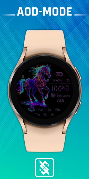 BFF50 - Neon Art Unicorn Light Screenshot 1