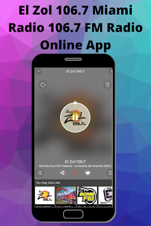 El Zol 106.7 Miami Radio 106.7 FM Radio Online App Screenshot 1