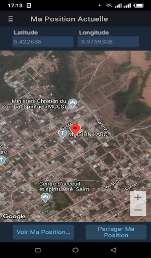 Mon GeoTracker de Poche Screenshot 1