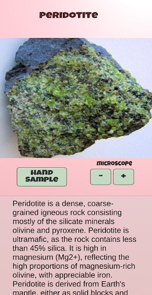 Igneous Rocks Screenshot 3