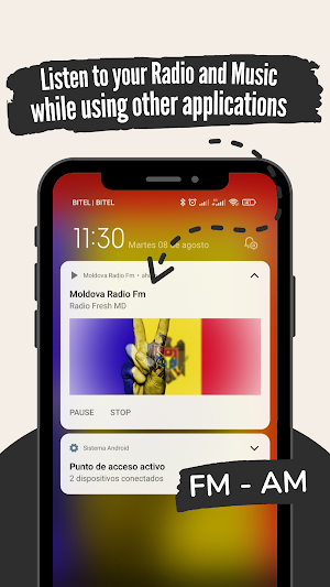 Radio Moldova Online - Live Screenshot 3
