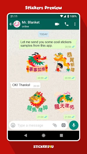 Year of the Dragon Stickers Screenshot 1