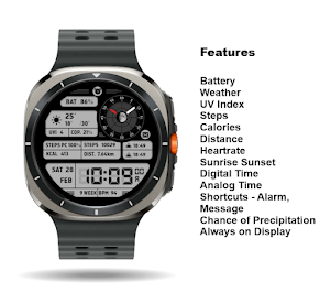 Retro Digital Watch Face Screenshot 2
