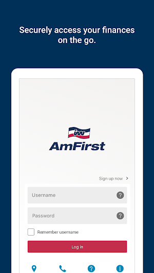 AmFirst Digital Banking Screenshot 1