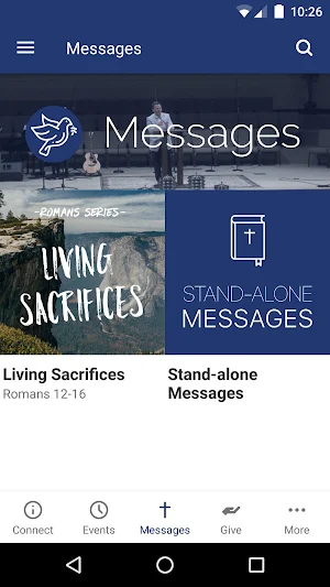 Sharon Baptist Church Screenshot 2